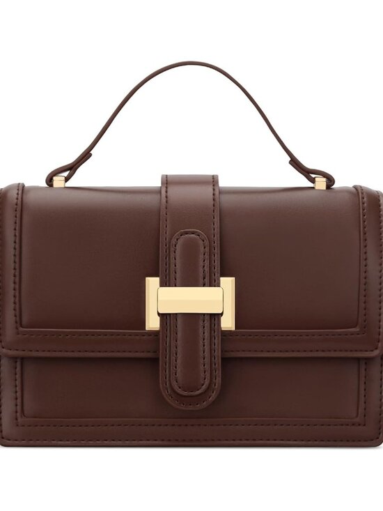 Handbags - Crossbody Bag for Women, Top Handle Purse Small Designer Handbag | Adjustable Sh